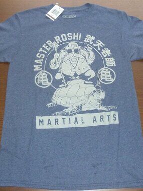 Dragonball Z Muten Roshi Turtle Hermit Master T Shirt Size S